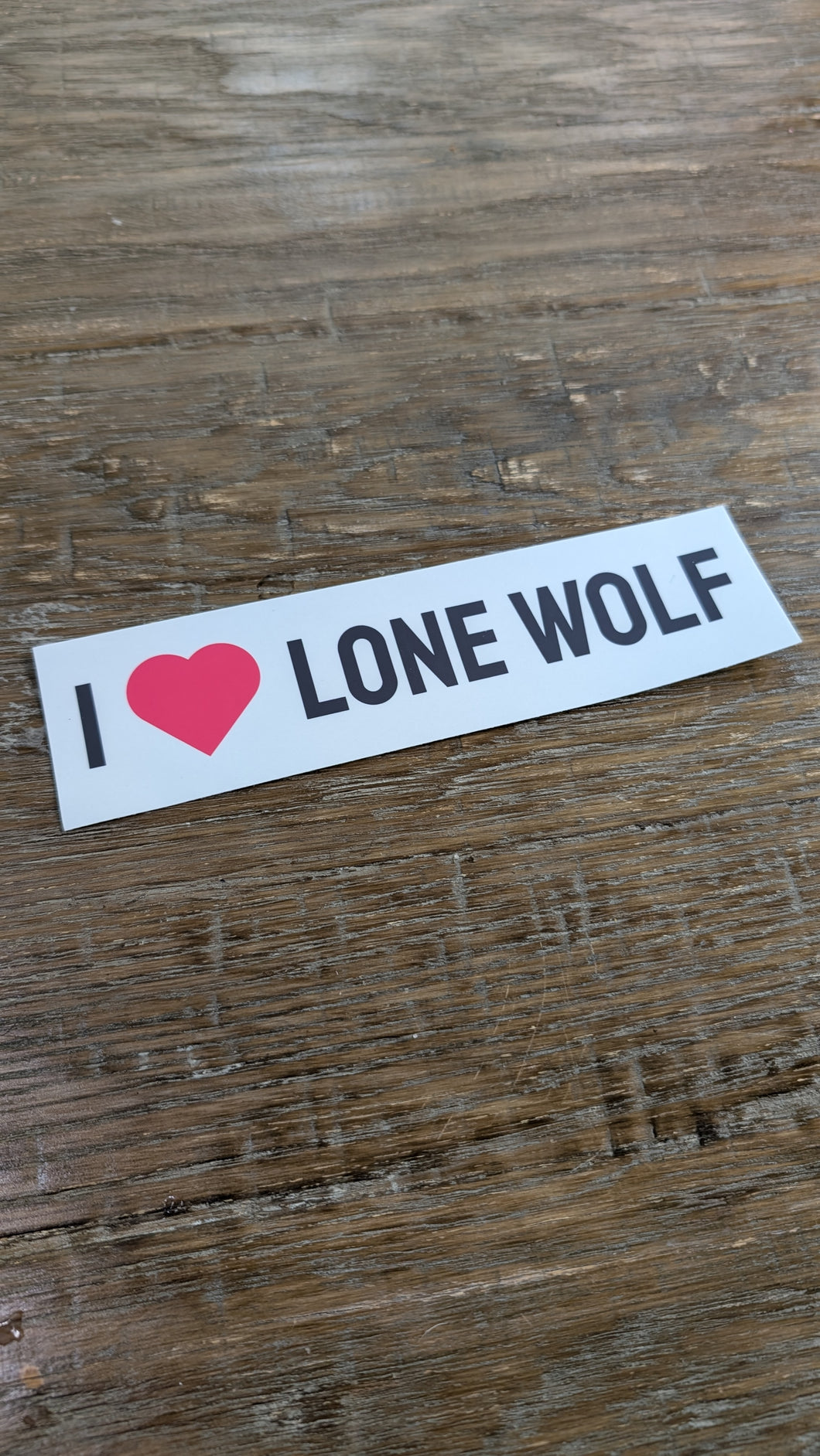 I heart Lone Wolf