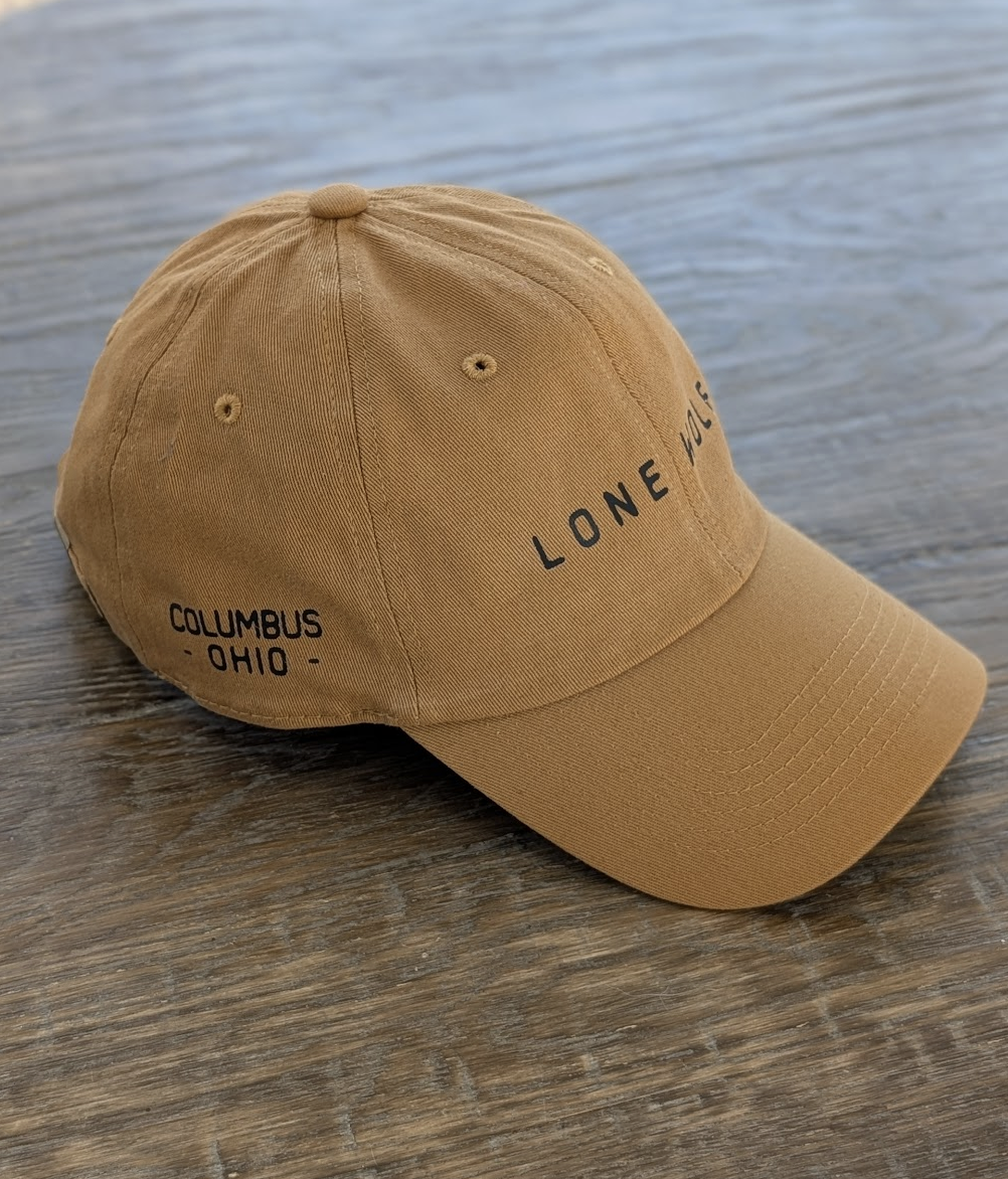 -new- LONE WOLF DAD HAT