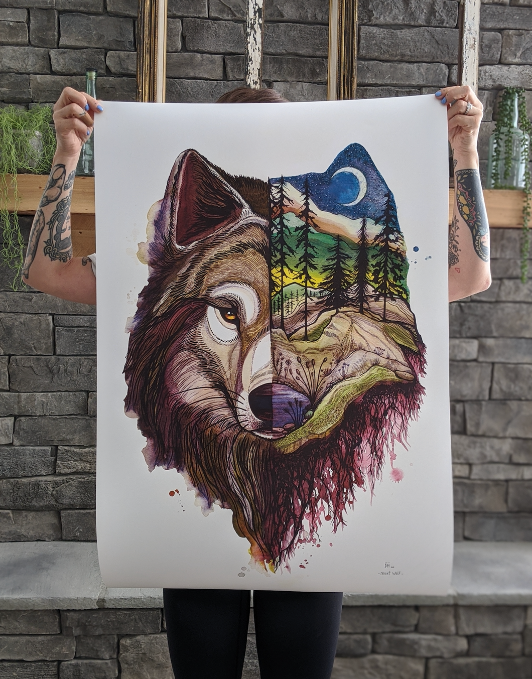 NIGHT WOLF - L/XL