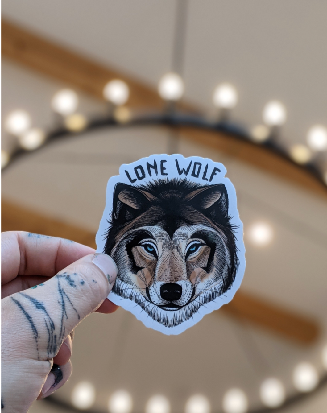 Wolf Sticker